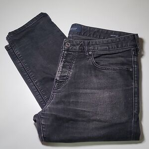 SCOTCH & SODA Ralston Vintage Style Straight Leg Greywash Jeans Denim